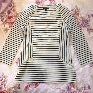 Dynamite Stripes Blouse Top Shirt